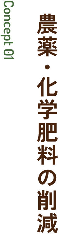 農薬・化学肥料の削減