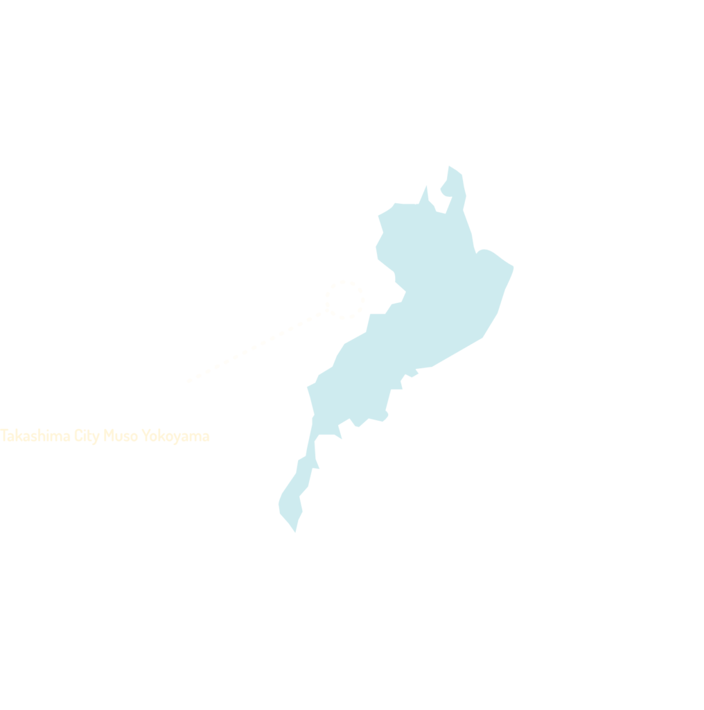 滋賀県高島市の地図